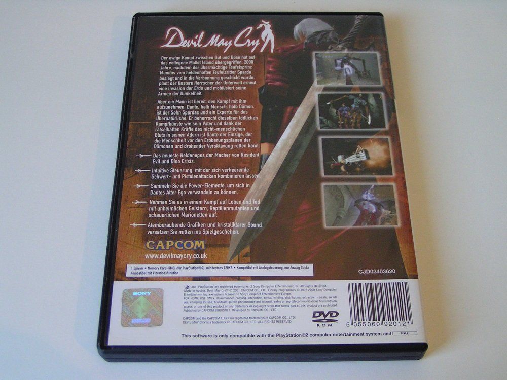 Sony Spiele: Devil May Cry - Playstation 2  Rarität! – Gebraucht aus Pfungen von Himbogame 1