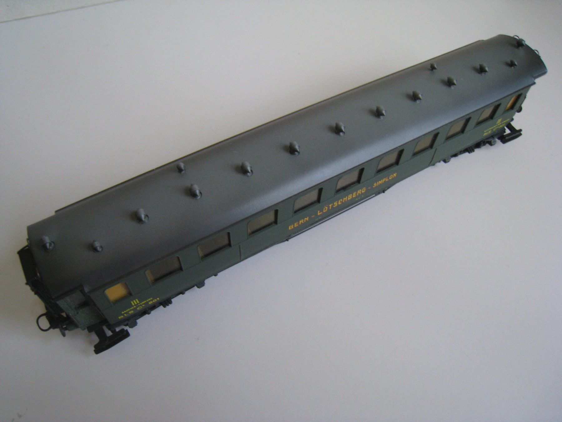 Metropolitan Trains électriques: Metrop C 4 801 BLS mit Schattenschrift,  6020 – D'occasion à Buchs ZH par swiss-train 4