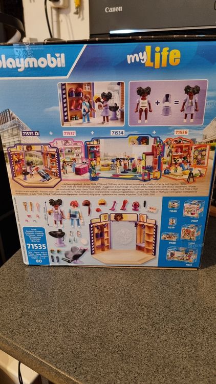 Promo Salon De Coiffure Playmobil City Life chez Hyper U