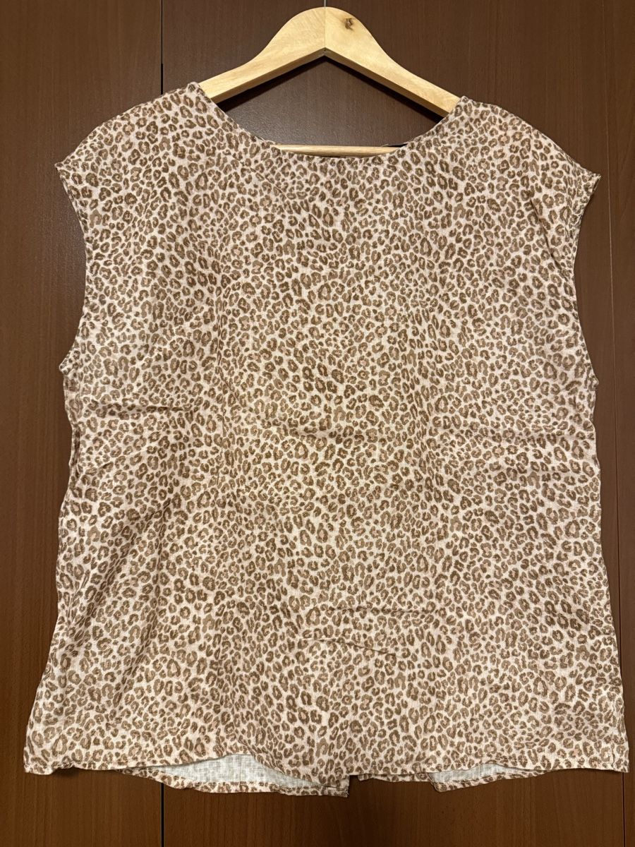 Kookai Blusen: Chemise en lin dessin léopard – Gebraucht aus Lausanne von mar_sxg5