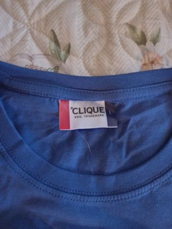 LOT T-SHIRT CLIQUE 100% COTTON EN LOT 60 pièces