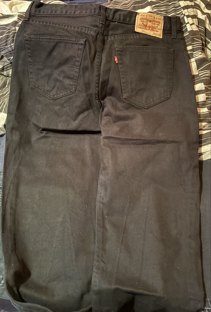 Levi's Jeans: Levis 751 Schwarz 36 x 32 Neu – Neuf (Voir description) à Obermumpf par davetattoo 2