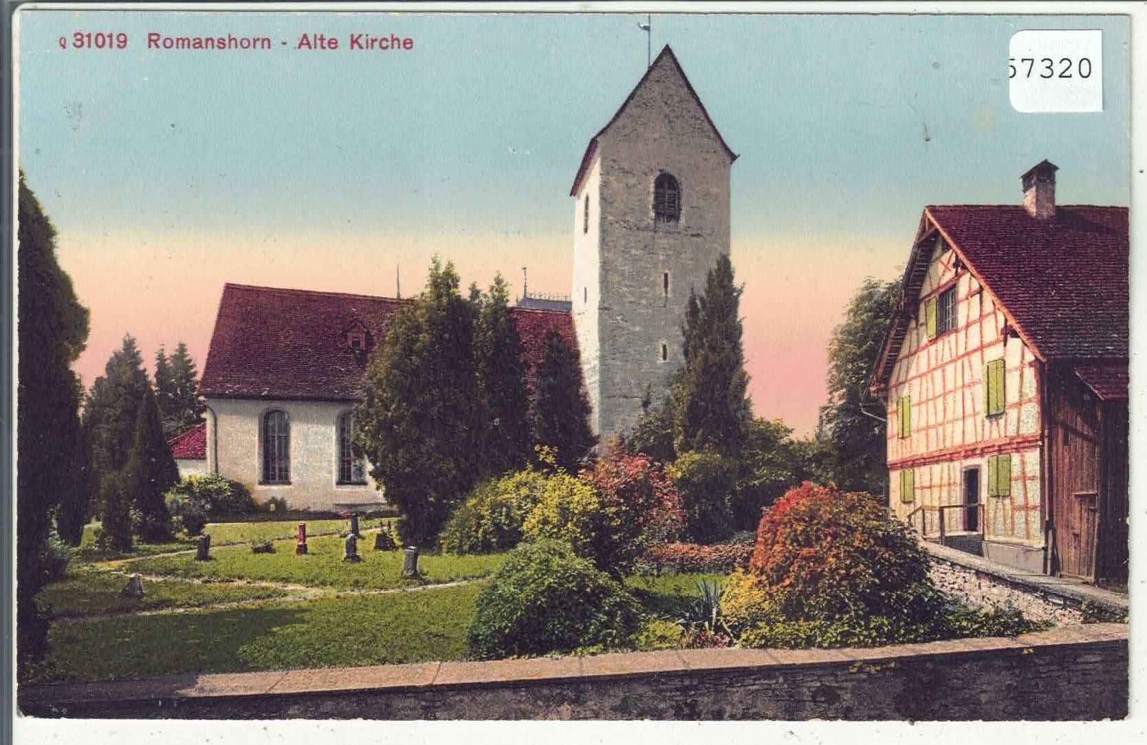 Cartoline postali: Romanshorn - Alte Kirche - Litho – Usato da Ettingen venduto da Kartenplanet