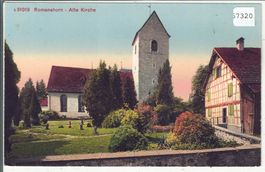 Romanshorn - Alte Kirche - Litho