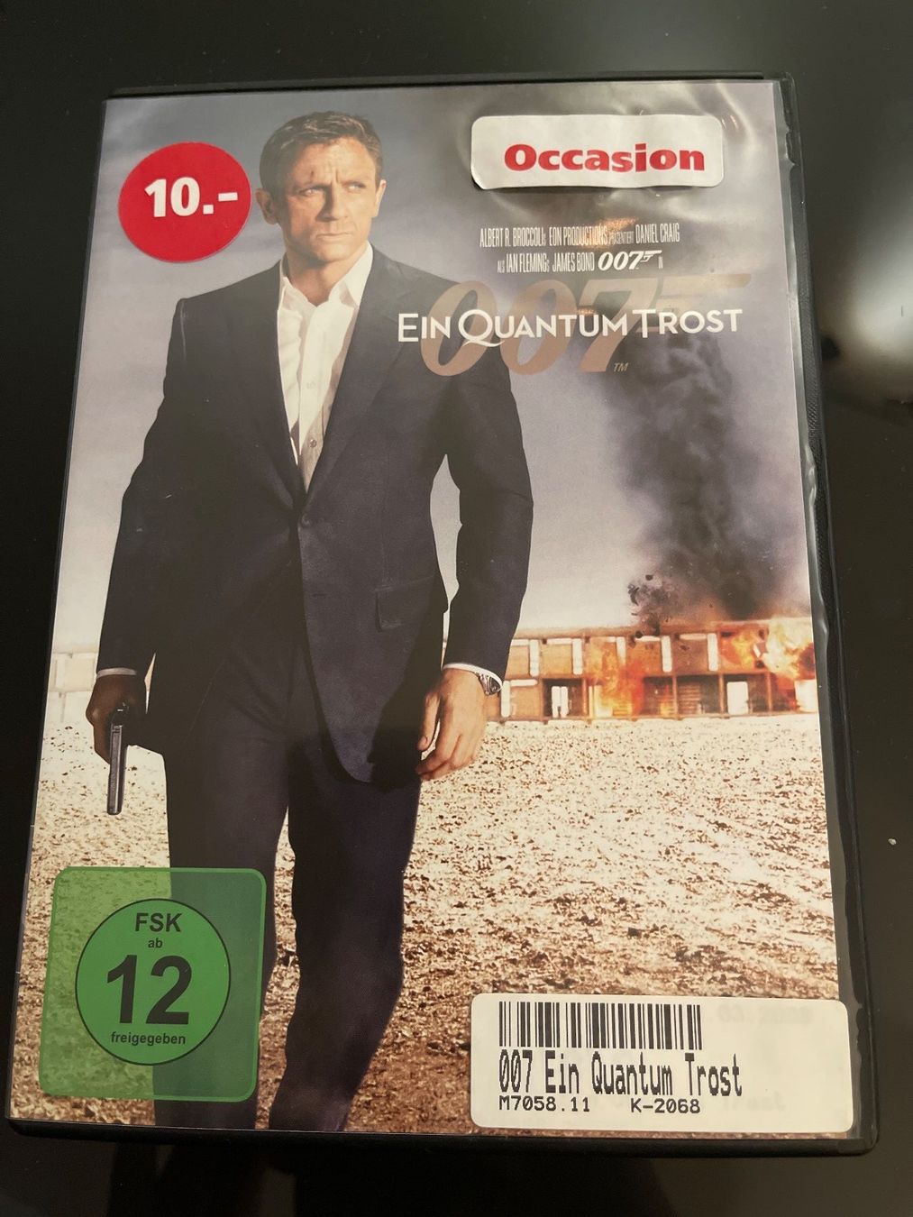 Tutti i DVDs: DVD // James Bond 007  Ein Quantum Trost – Usato da Schönenwerd venduto da d.chiara