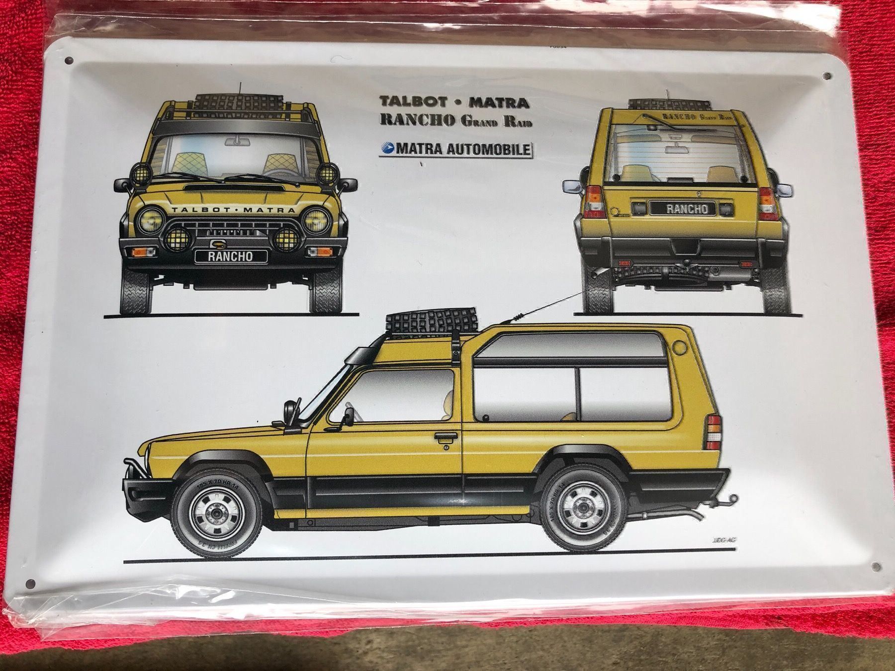 Schilder: Talbot rancho matra – Neu (gemäss Beschreibung) aus Reinach AG von rares75