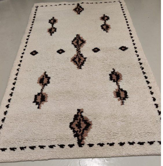 Tappeti: 2 Beiger  Wollteppich selbst gemacht – Nuovo e nell'imballaggio originale da Hunzenschwil venduto da MuellerAarau 1