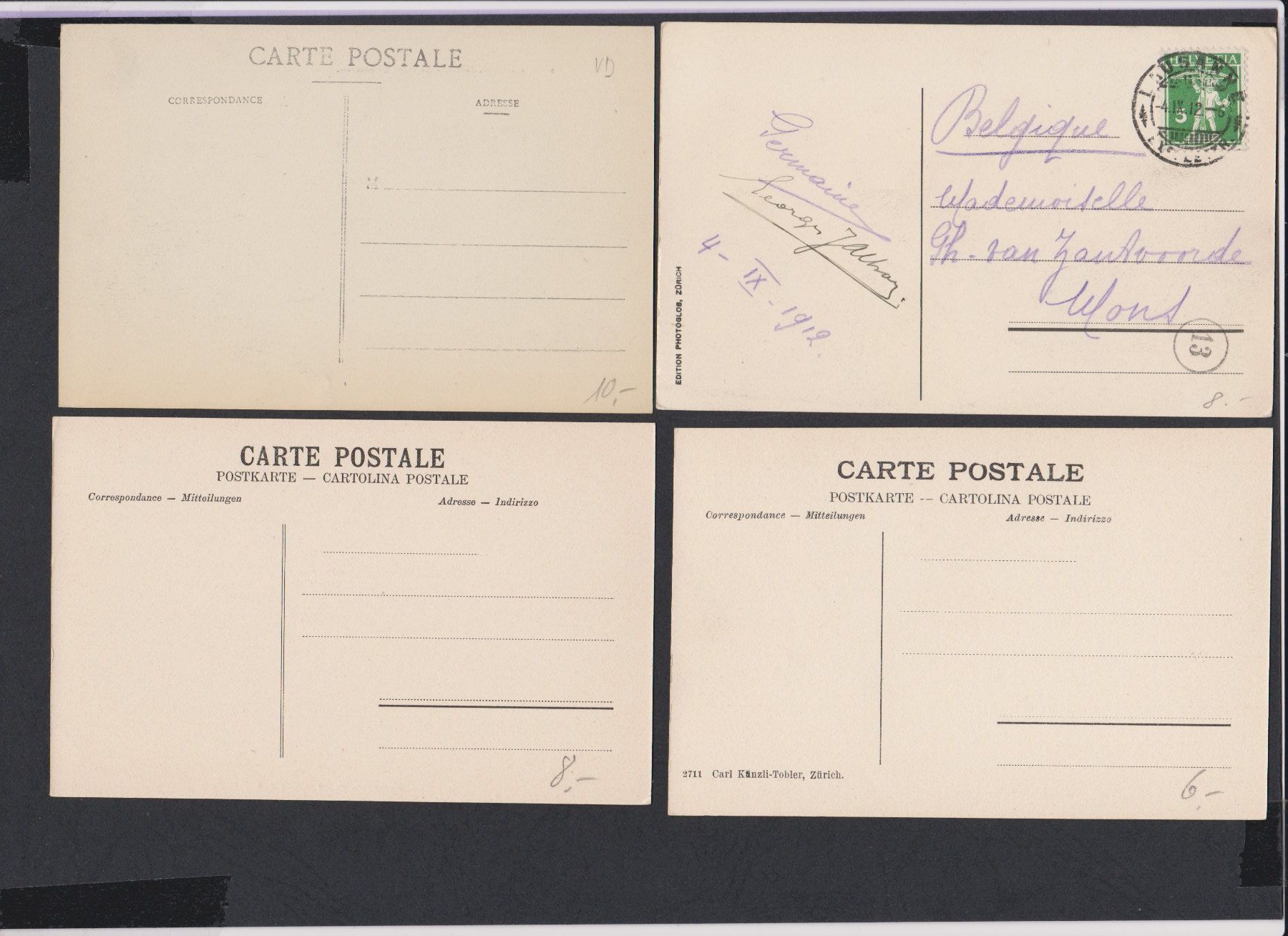 Cartoline postali: Lausanne  VD   :   25 alte Ansichtskarten – Usato da Vitznau venduto da Ropaku 9