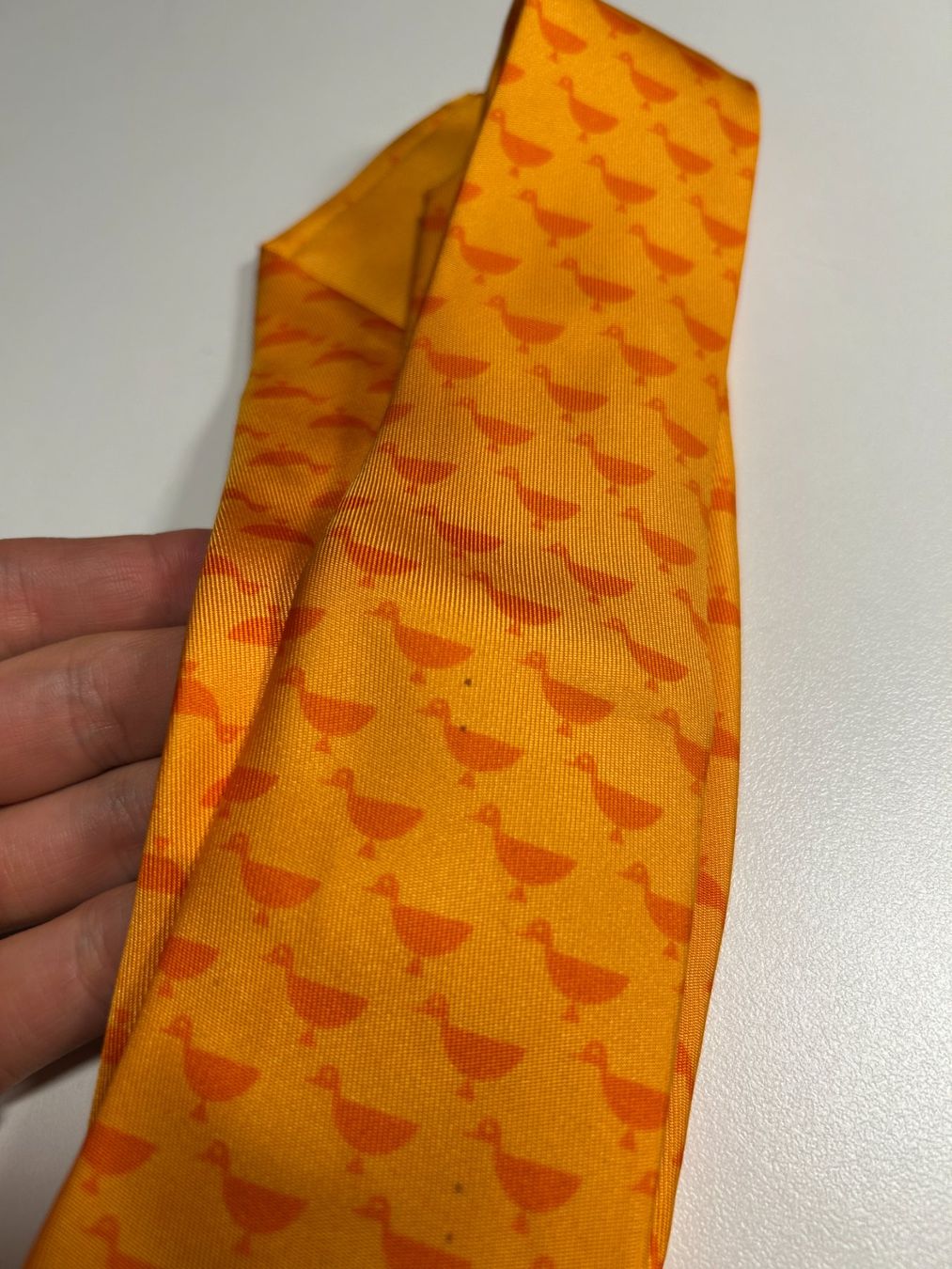 Hermès Cravatte: Hermès Enten Krawatte – Nuovo (secondo la descrizione) da Bern venduto da kurtikobolt74 4