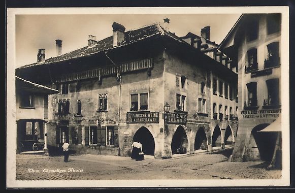 Cartoline postali: Thun, ehemaliges Kloster, Handlung Spani – Usato da Berlin venduto da bartko-reher