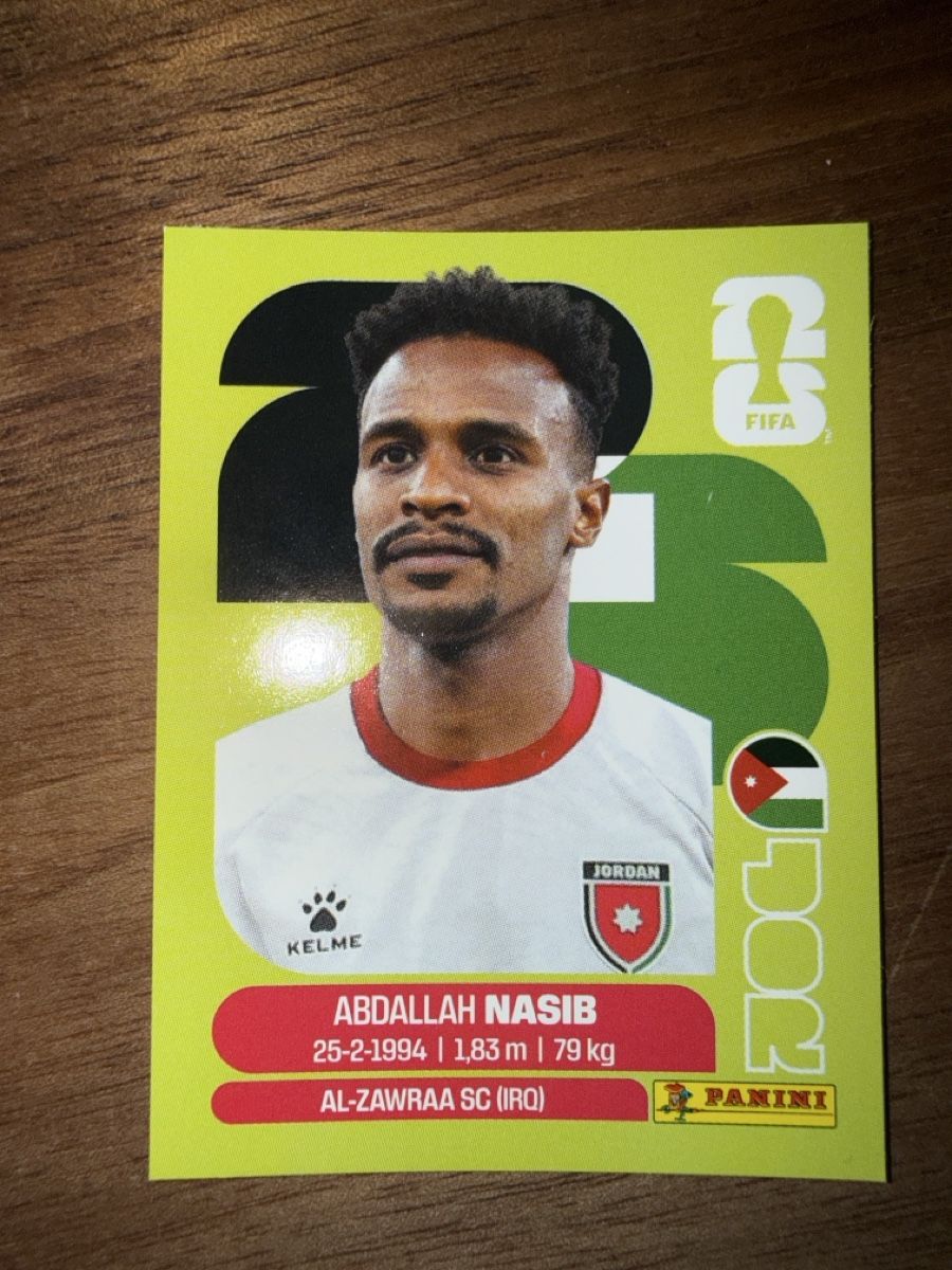 Panini Carte collezionabili: Panini Fifa JOR 6 – Nuovo (secondo la descrizione) da Allschwil venduto da Japollo