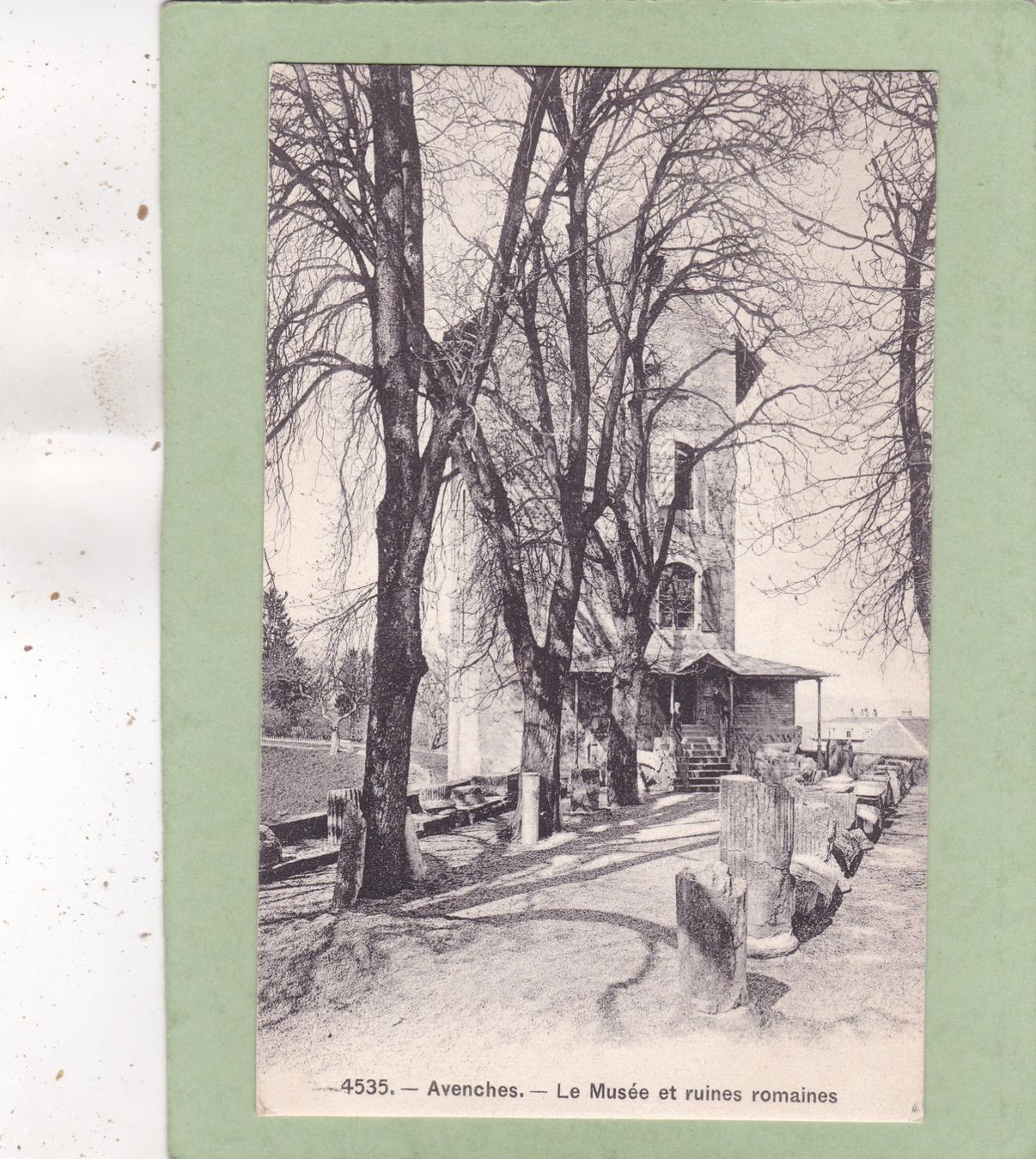 Cartoline postali: Avenches Le Musée et ruines romaines – Usato da Herisau venduto da Lisegrat2008
