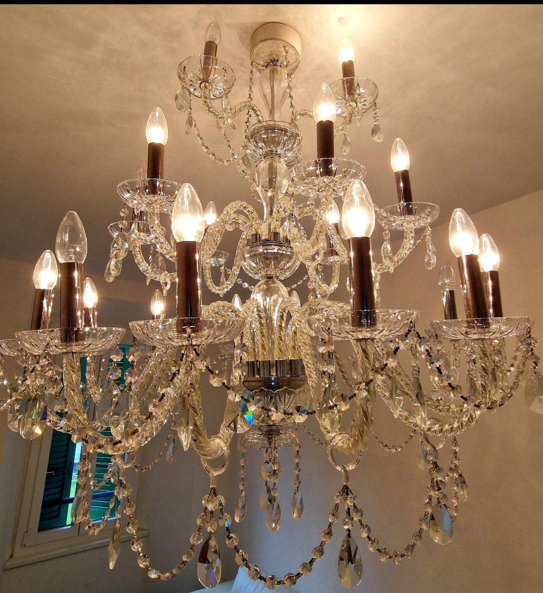 Lustres & lampes de plafonds: Lampadario in cristallo – D'occasion à Maroggia par apo_2v5v