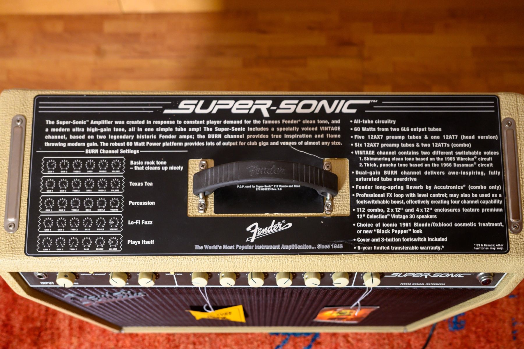 Fender Amplificatori: Fender Super Sonic 60 – Usato da Gipf-Oberfrick venduto da MosSixtieOne 7
