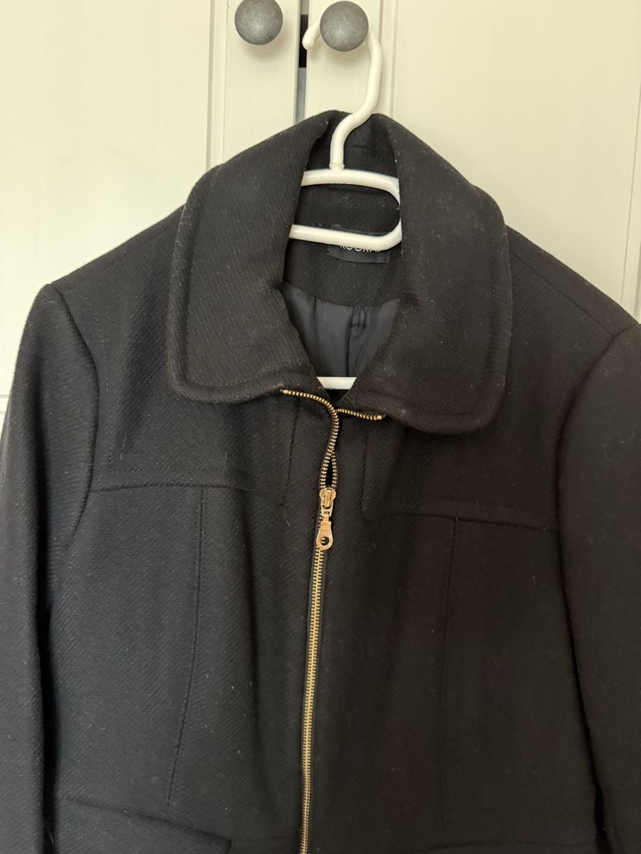 Kookai Cappotti: Kookai black wool coat T-40 – Usato da Epalinges venduto da Lily2006 1