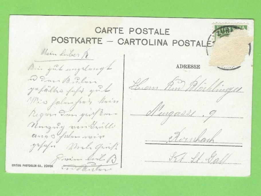 Cartoline postali: Zürich Schweizer Landesmuseum – Usato da Zürich venduto da t24_de 1