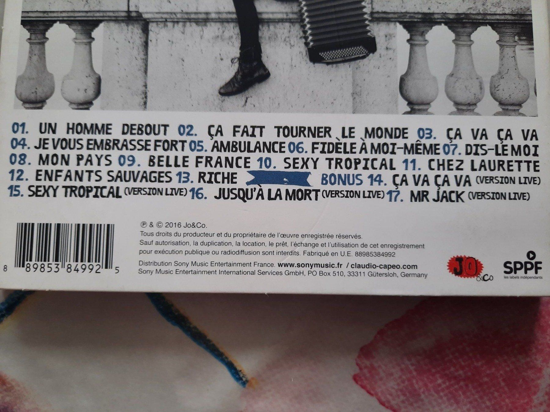 CD: CD Claudio Capéo - Claudio Capéo – Usato da Pully venduto da bro_n52j 2