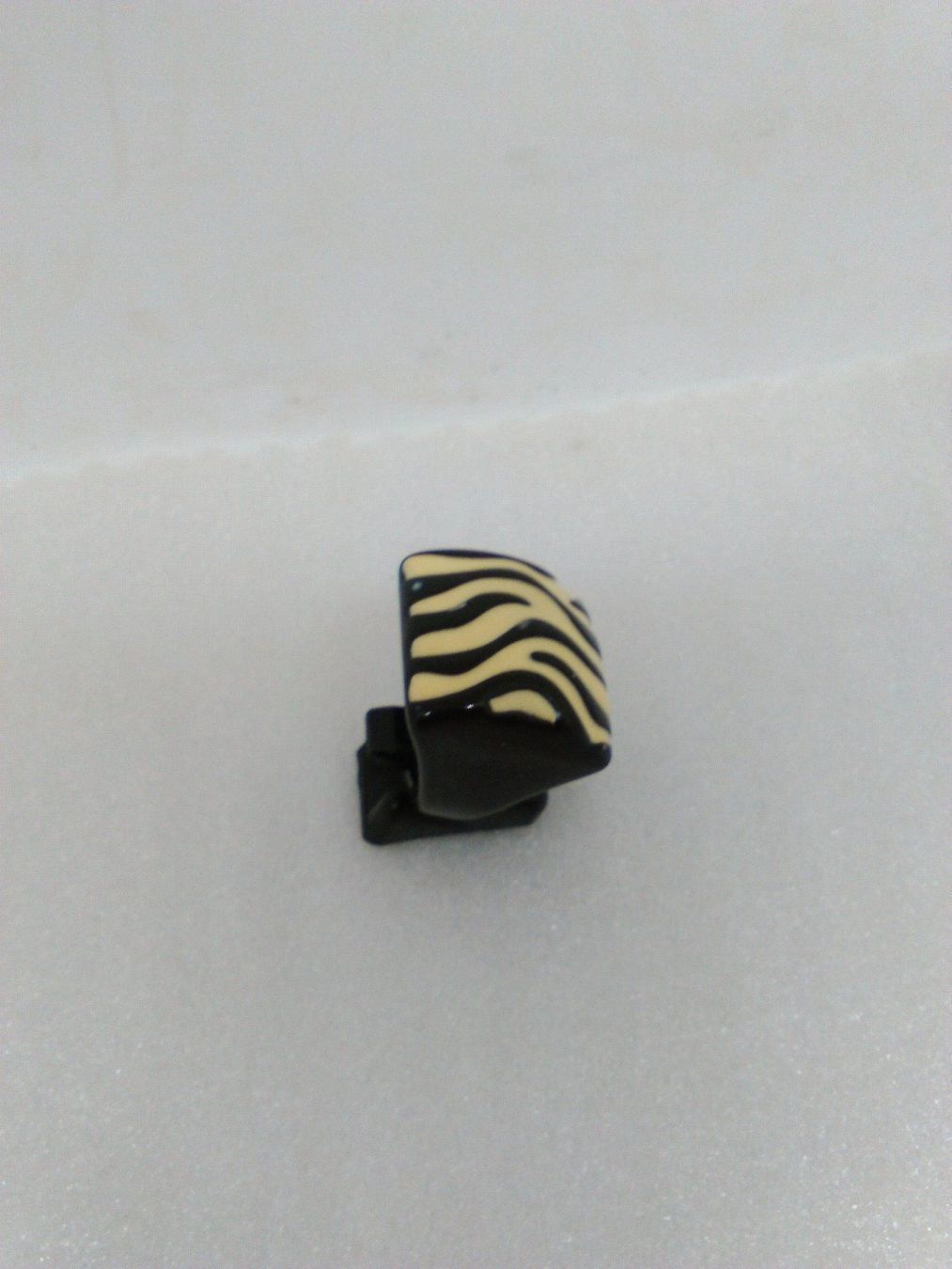 Ringe: RING MODESCHMUCK;SCHWARZ UND BEIGE – Neu (gemäss Beschreibung) aus Basel von bijoutrie_4 2