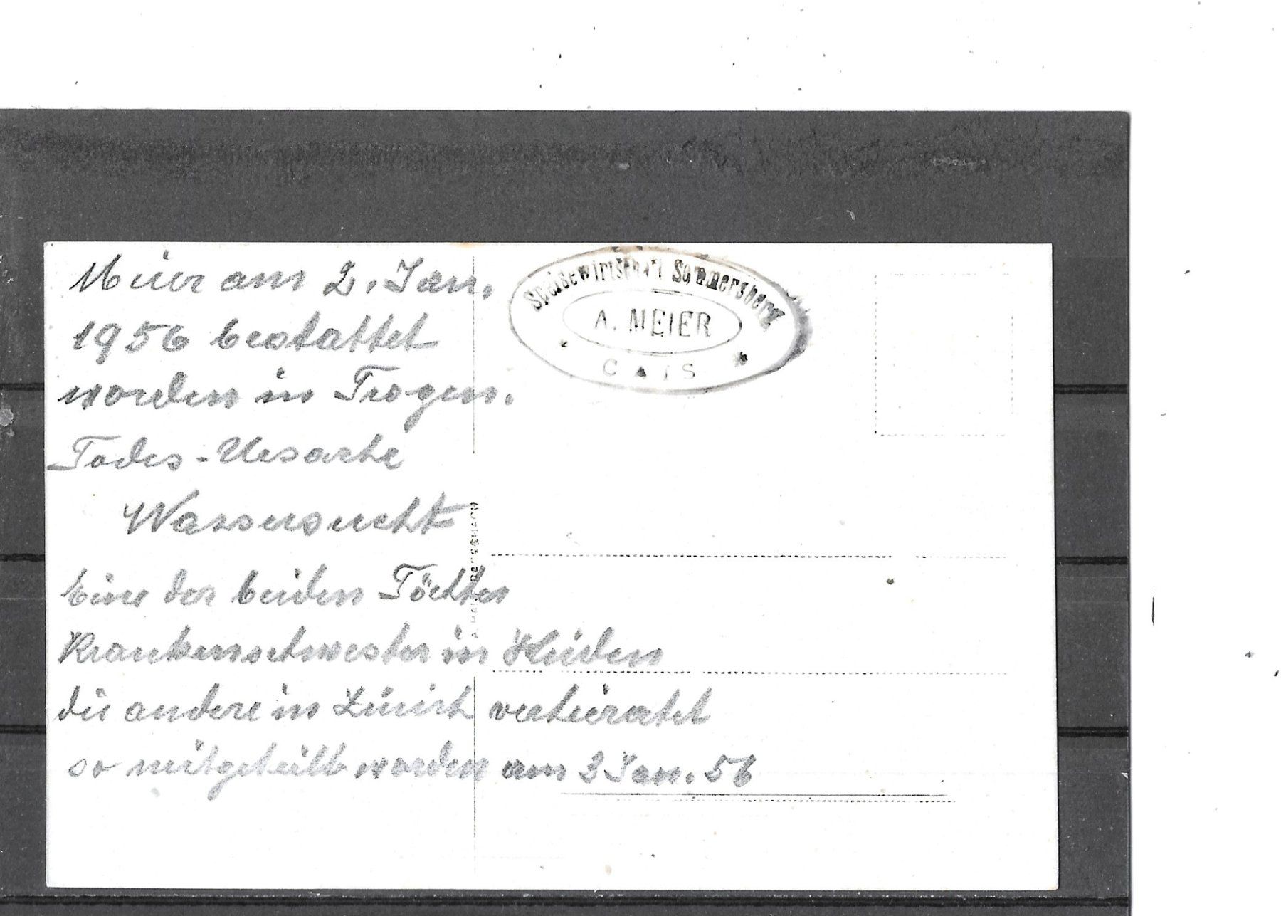 Cartoline postali: AR Gais Wirtschaft Sommersberg – Usato da Schocherswil venduto da Wilare 1