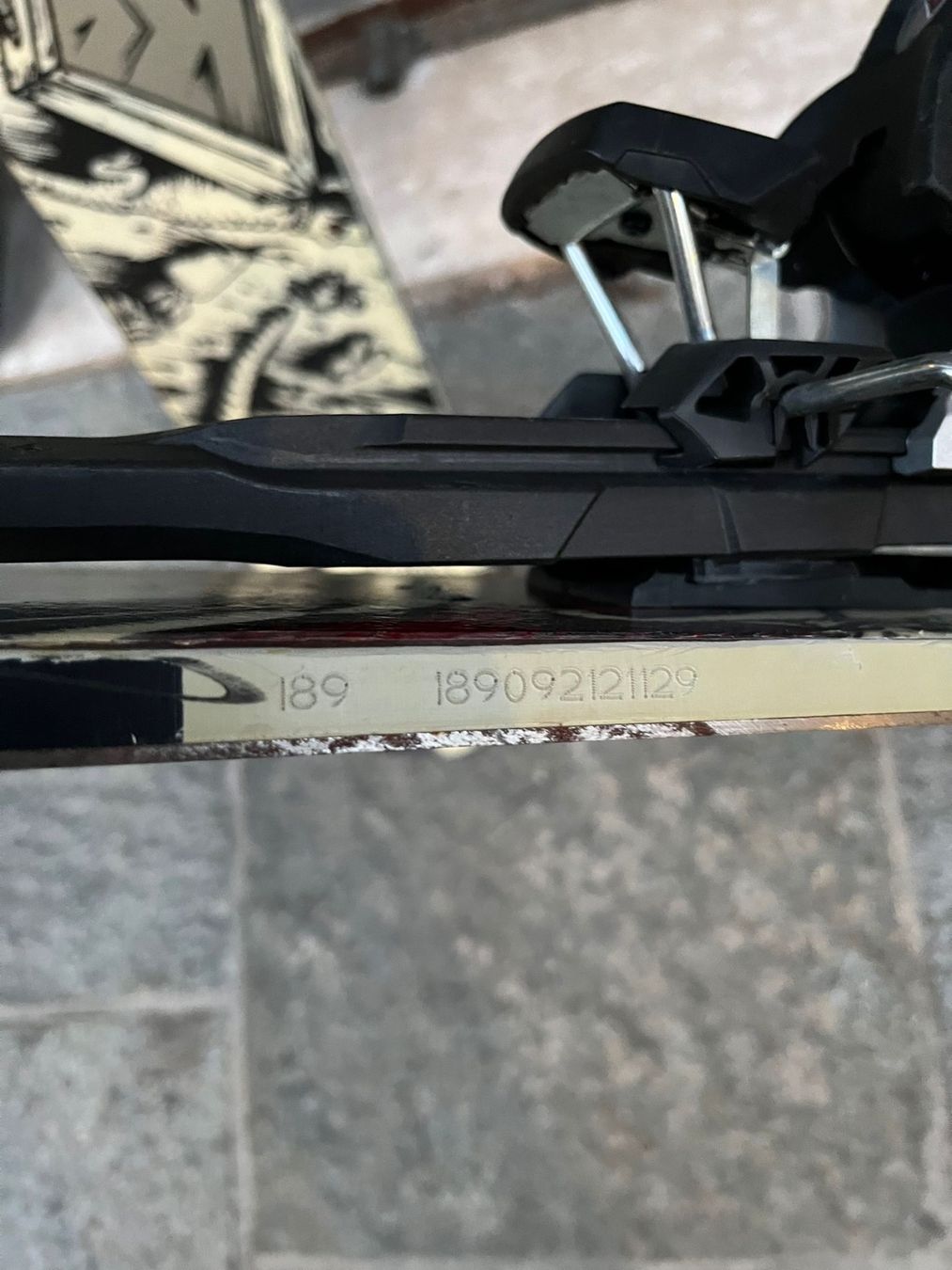 K2 Sci: Freeride-Ski K2 Hellbent 189 cm + Bindung/attacco Marker – Usato da Bellinzona venduto da gia_zx2b 4