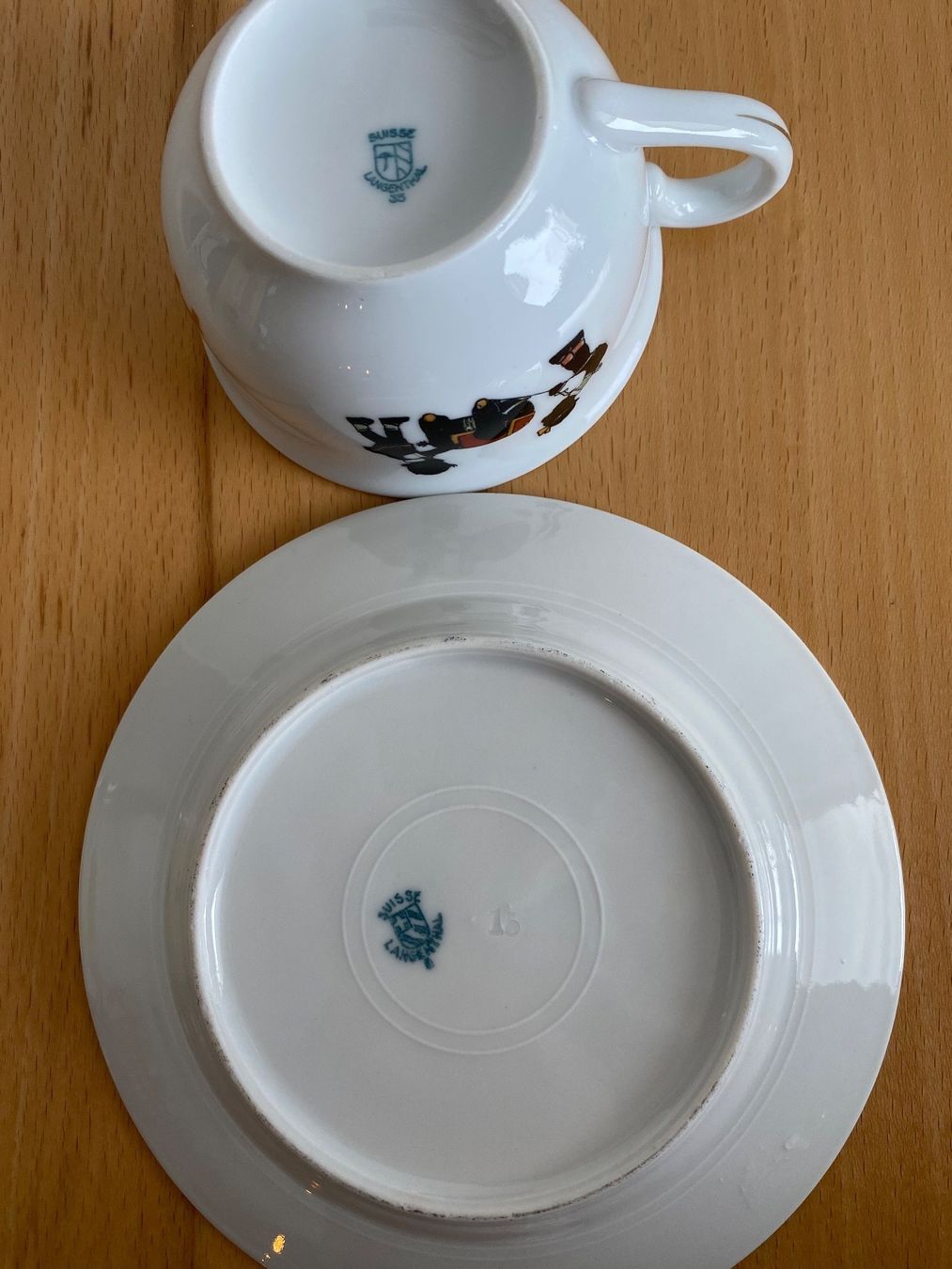 Tazze: Antike Kinder/Kaffeetasse Langenthal – Usato da Schwarzenburg venduto da Michellu 6