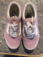 Vans Old Skool Sneakers Pink Suede Used Condition