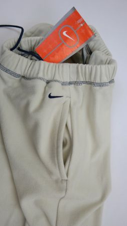 Nike Kinder Trainerhose Hose Bequem Fleece ivory Gr:152-158