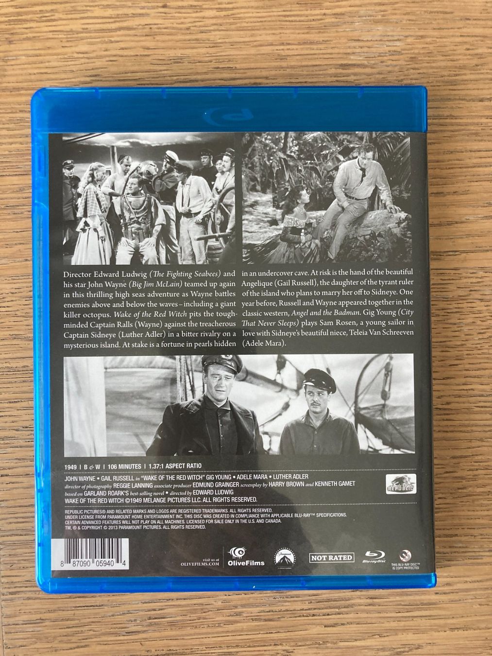 Tutti i DVDs: BLU RAY WAKE OF THE RED WITCH ZONE A – Usato da Geneve venduto da tigre69 1
