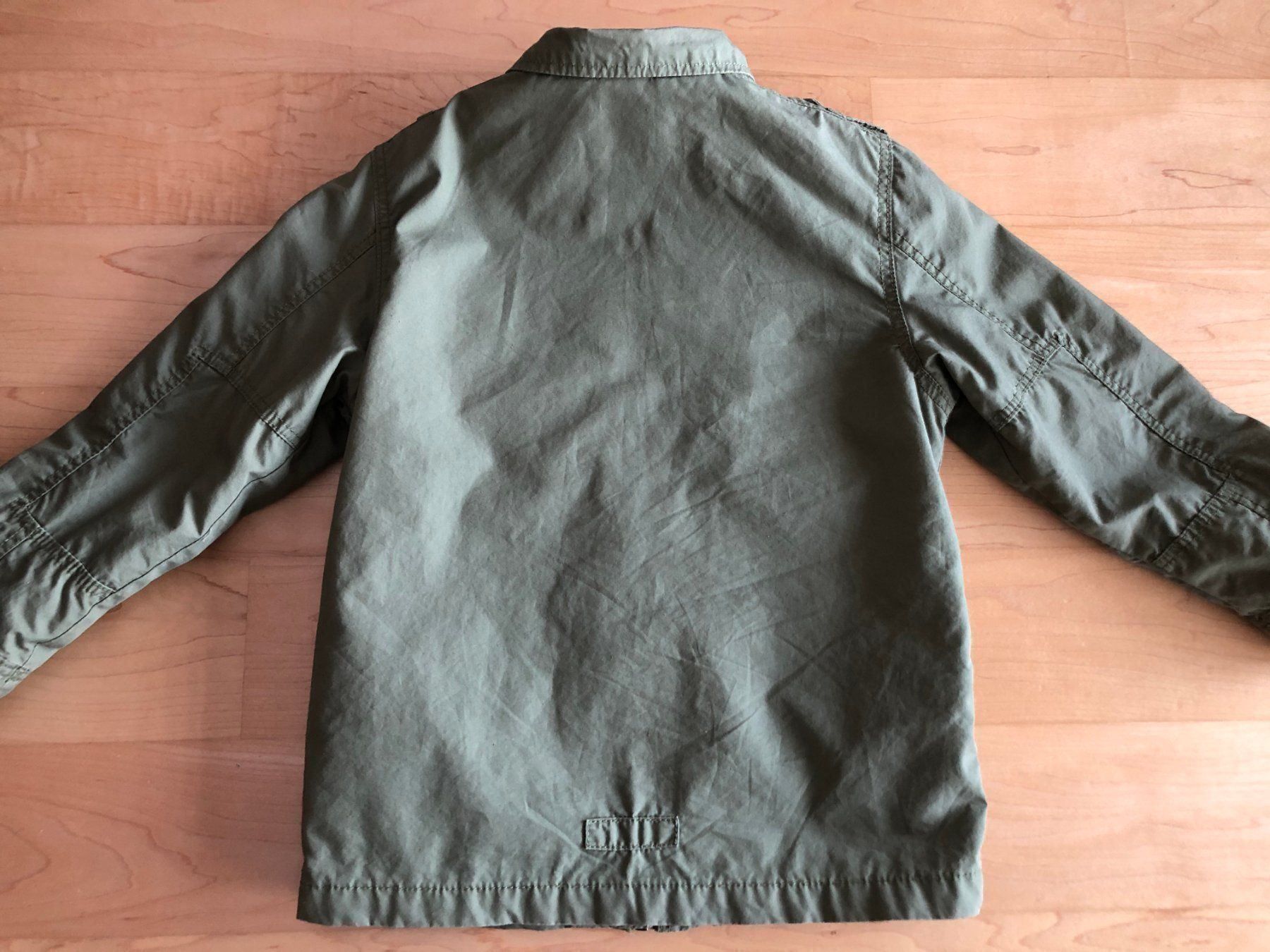 Jacken & Mäntel: Jacke Frühling olivgrün Gr. 110 – Gebraucht aus Flawil von savoypremium 7