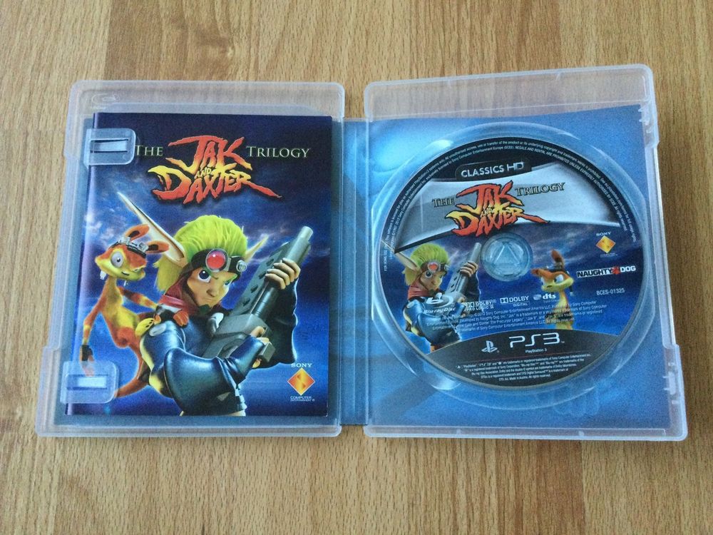 Jeu PS3 Classics HD: The Jak And Daxter Trilogy - Version FR - Promo - Très Bon état