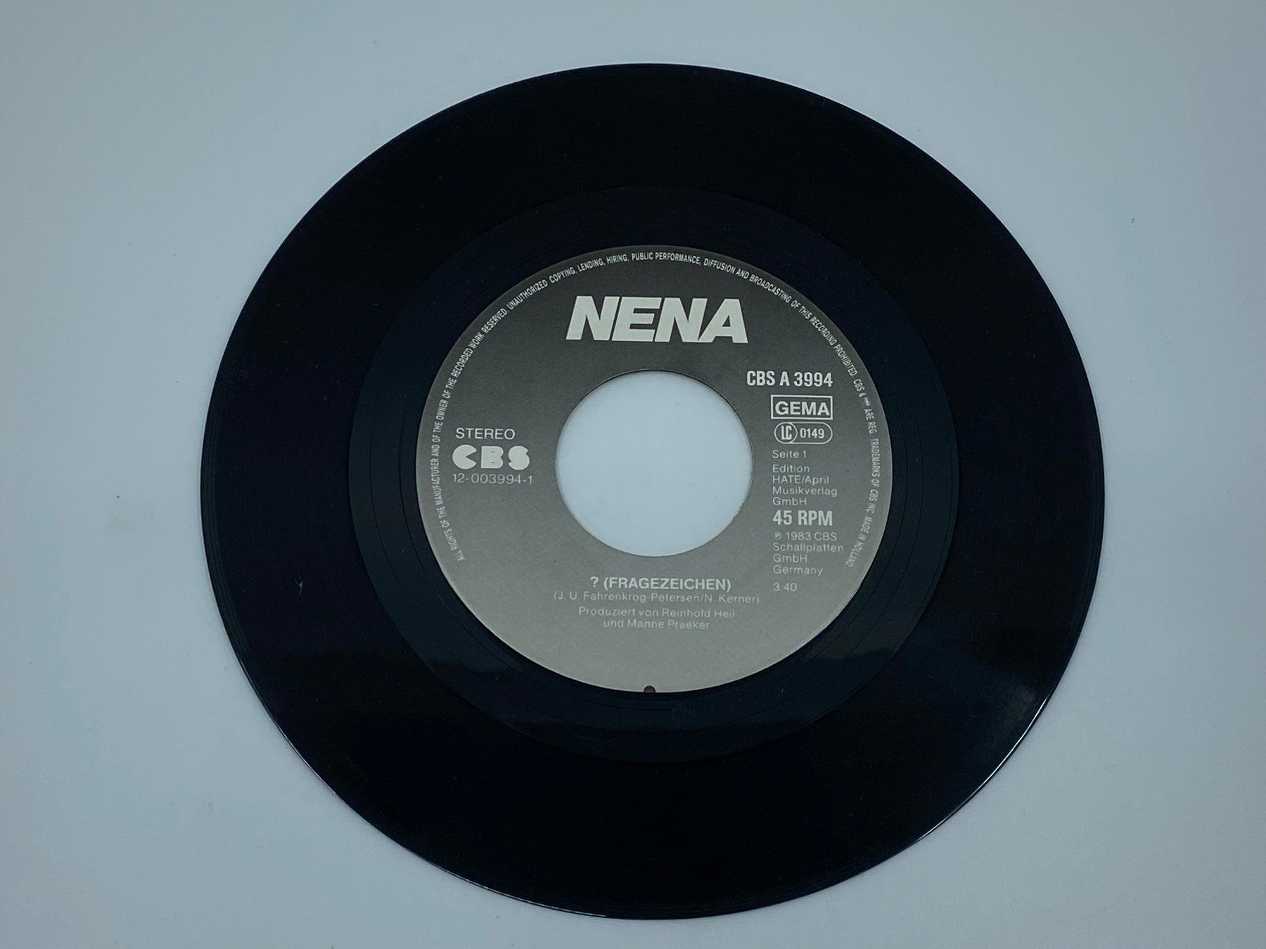 Dischi in vinile: NENA Fragezeichen – Usato da Langwiesen venduto da Restposten-24 3