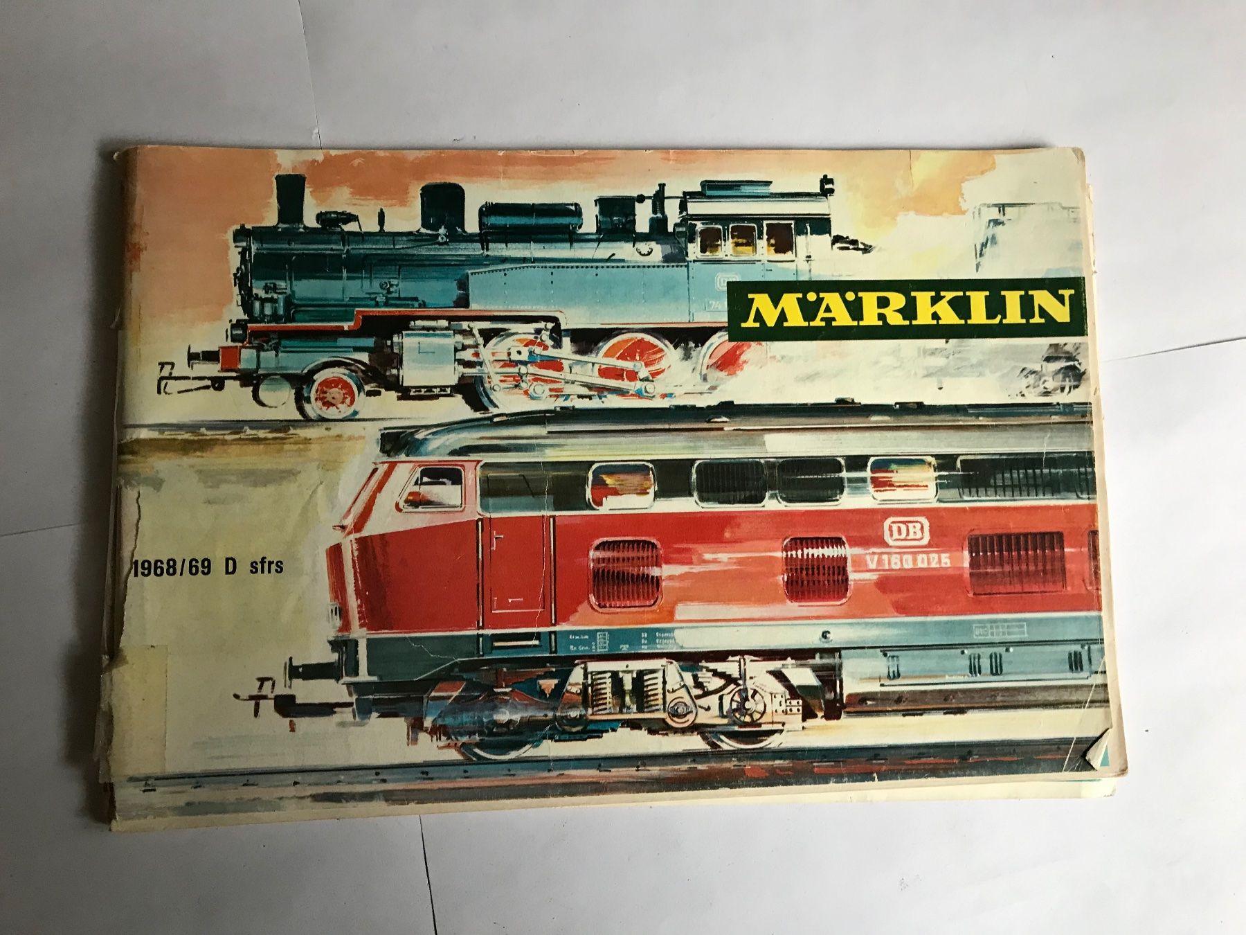 Märklin Modellini di ferrovie: märklin katalog 1968/69 – Usato da liestal venduto da makai05