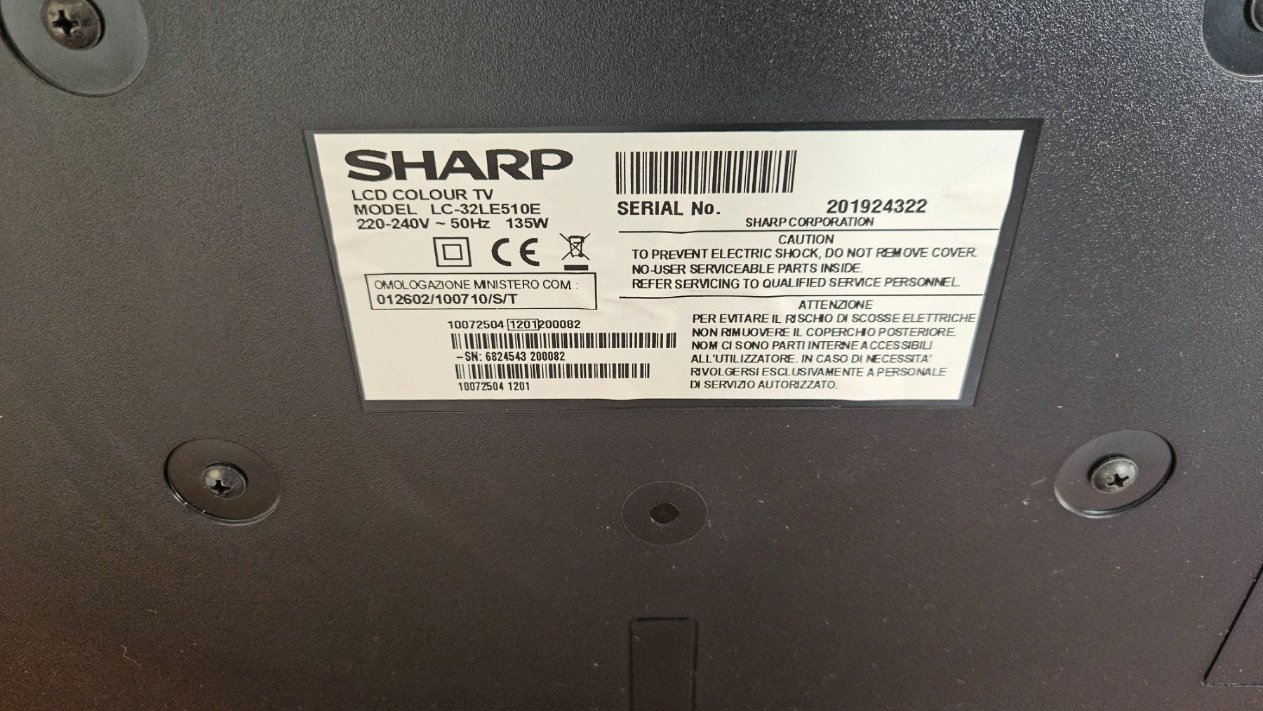 Sharp Televisori: Televisore Sharp 32 pollici con telecomando – Usato da Melano venduto da H-Sara 2