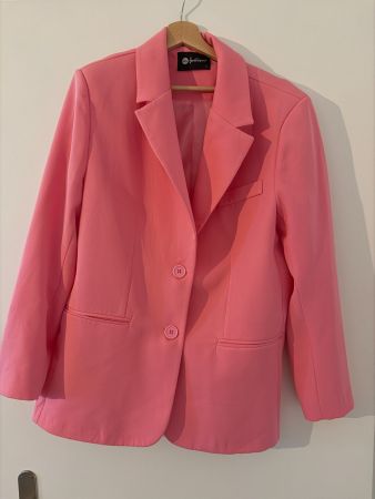 Oversized Pink Blazer