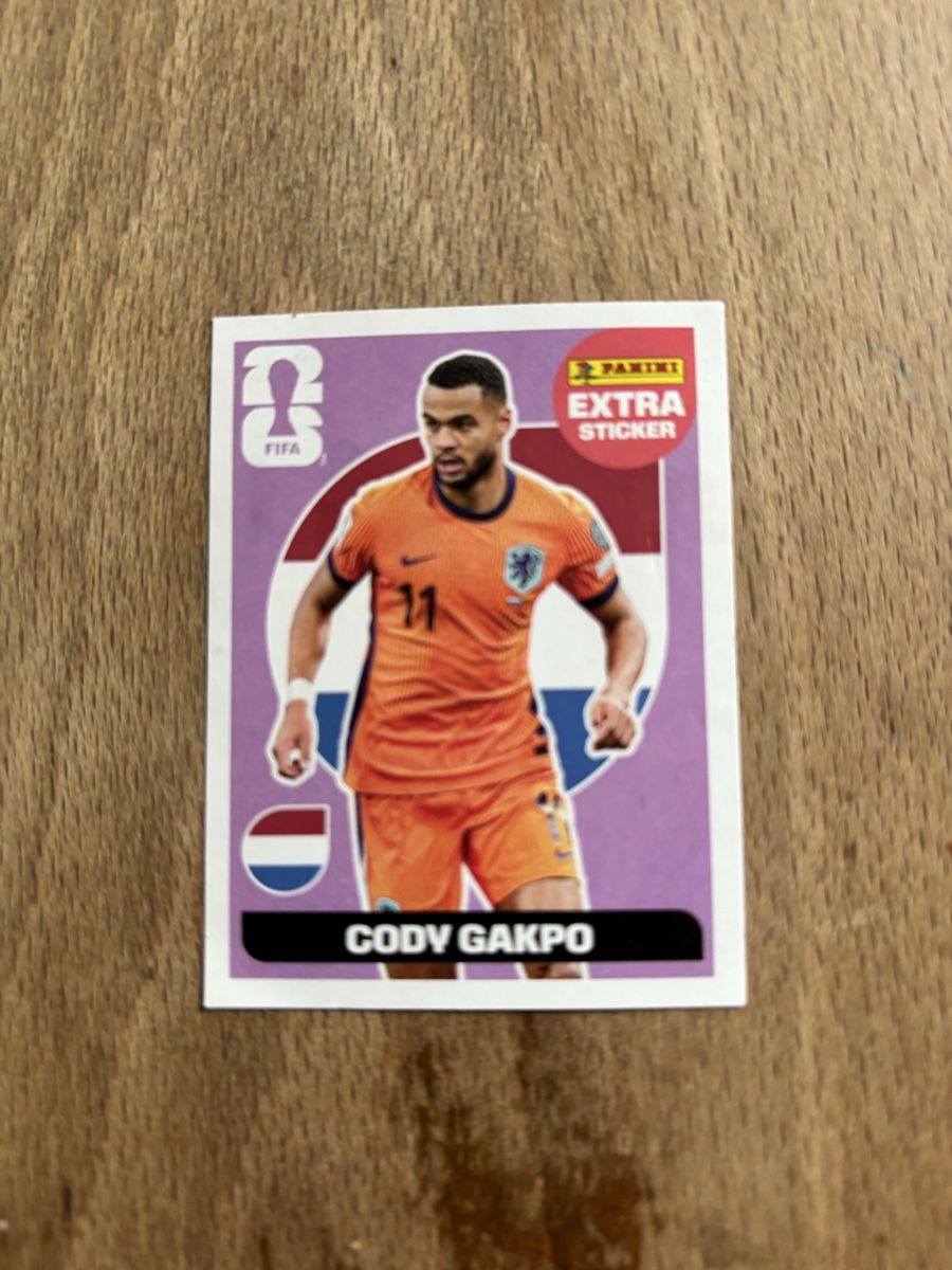 Panini Carte collezionabili: Extra Sticker Cody Gakpo – Nuovo (secondo la descrizione) da Zürich venduto da RahelP01