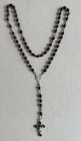 🟡alter Rosenkranz - Kreuz Anhänger - religiöses Relikt