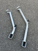 Verzinkte Fahrradhalter 5 kurze 6 lang 