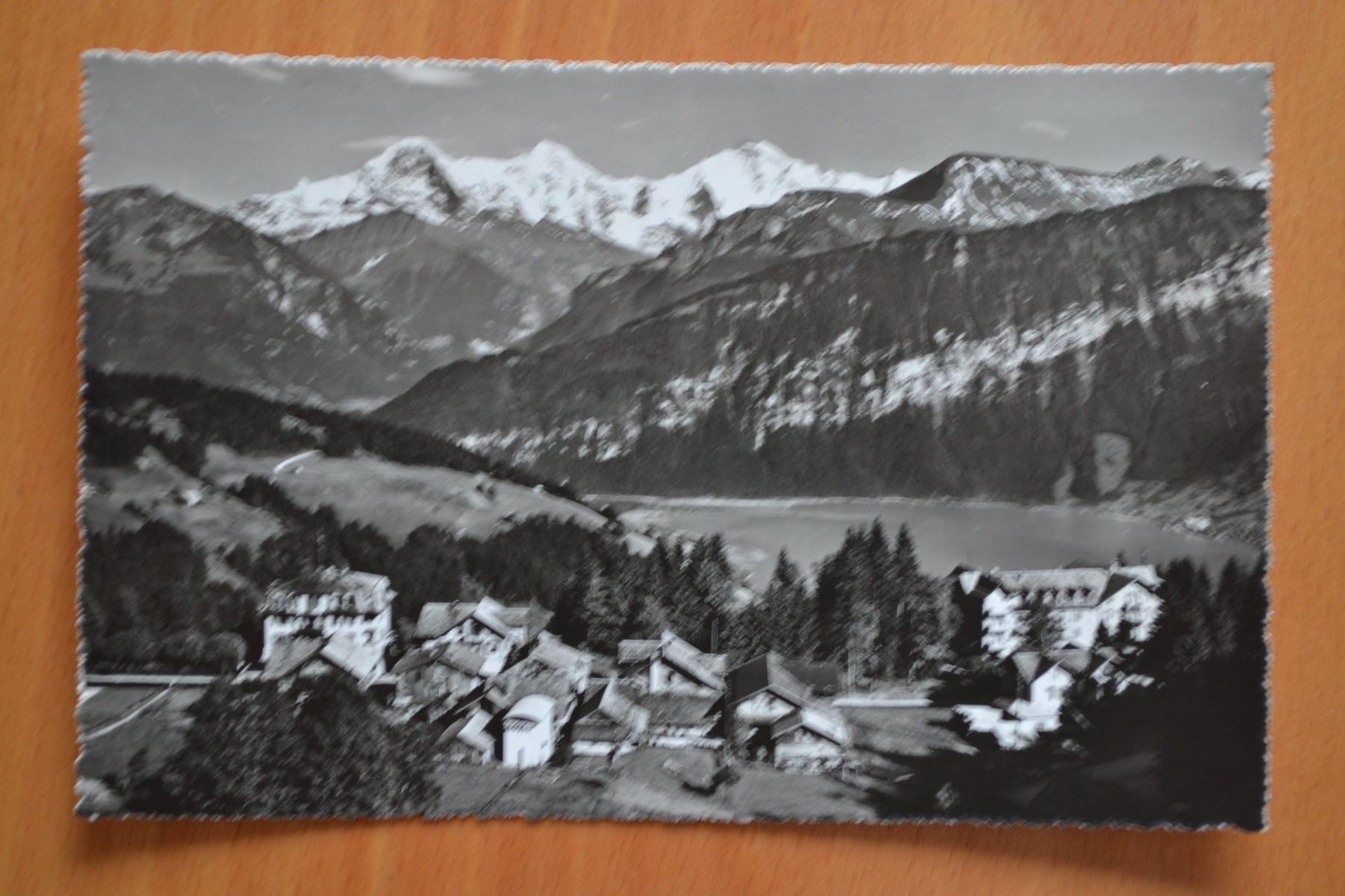 Cartes postales: AK Beatenberg mit Eiger Mönch Jungfrau – D'occasion à Beinwil am See par kajak55