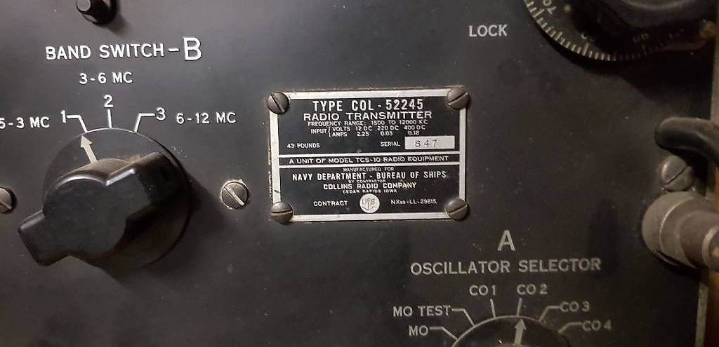 Radio: Sender/Empfänger US-Navy 1940 – Difettoso da Zürich venduto da dat_rdn7 1