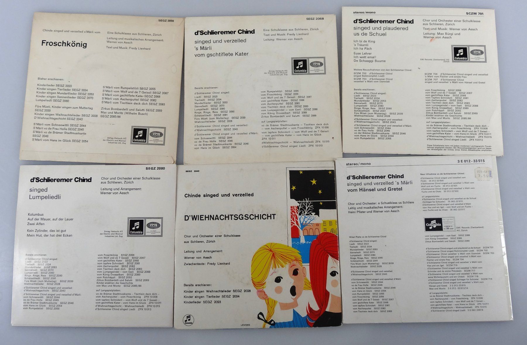 Dischi in vinile: Vinyl-Singles Schlieremer Chind Lot – Usato da Rüti ZH venduto da Restwert_Rueti_ZH 2