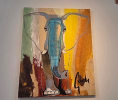 Leinwandbild Elefant von Gade