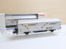 Märklin 2 x SBB Hbis Wagen "Die Post" - Rarität