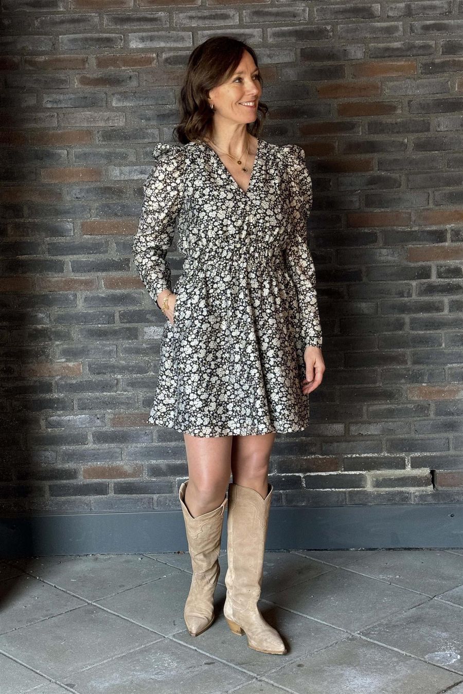 Vestiti: SECOND FEMALE Kleid Gr.L NP239,- – Nuovo (secondo la descrizione) da Degersheim venduto da Starkigel 3