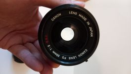 CANON FD Objektiv 35mm