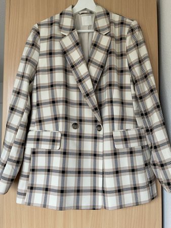 Blazer kariert / H&M / Grösse 40