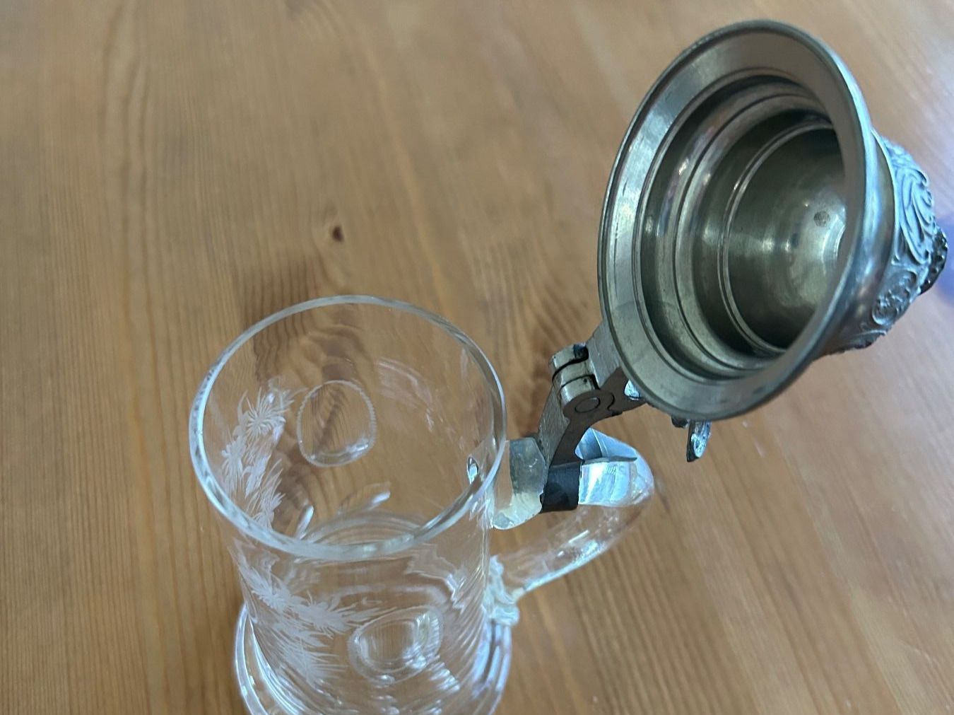 Gläser: Humpen aus Glas mit Deckel – Gebraucht aus Zollikon von Xblanka 3