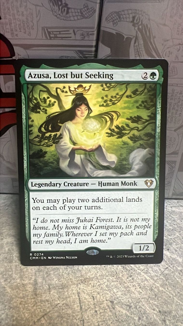 Magic The Gathering Carte collezionabili: Azusa, Lost but Seeking – Nuovo (secondo la descrizione) da Wilen b. Wollerau venduto da GarruksShop