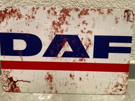 DAF REPLIKA  Blech Schild Dekoration! NEU !