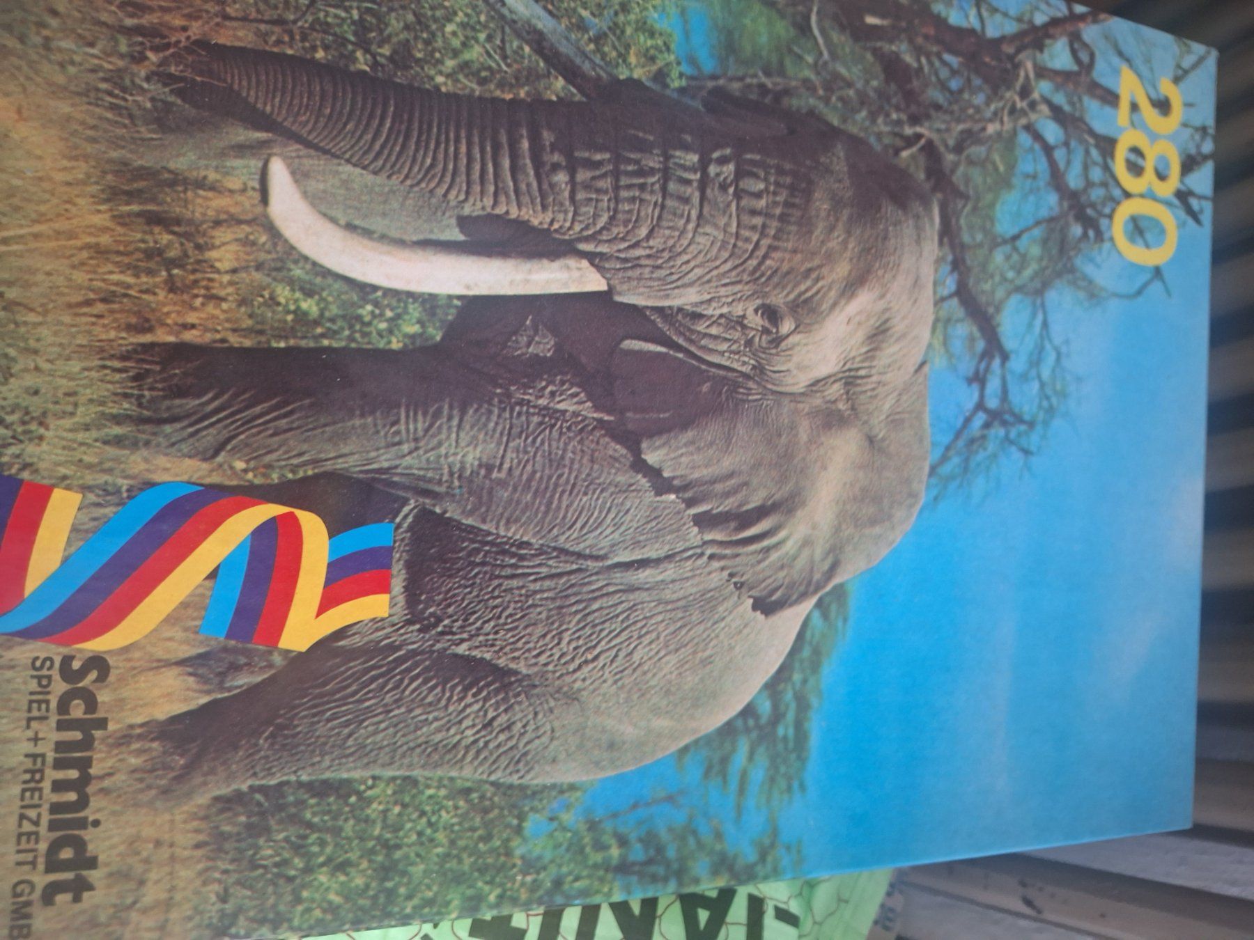 Puzzles: Schmidt Puzzle Elefant 280 Teile – Gebraucht aus Liebefeld von frt_qsv2