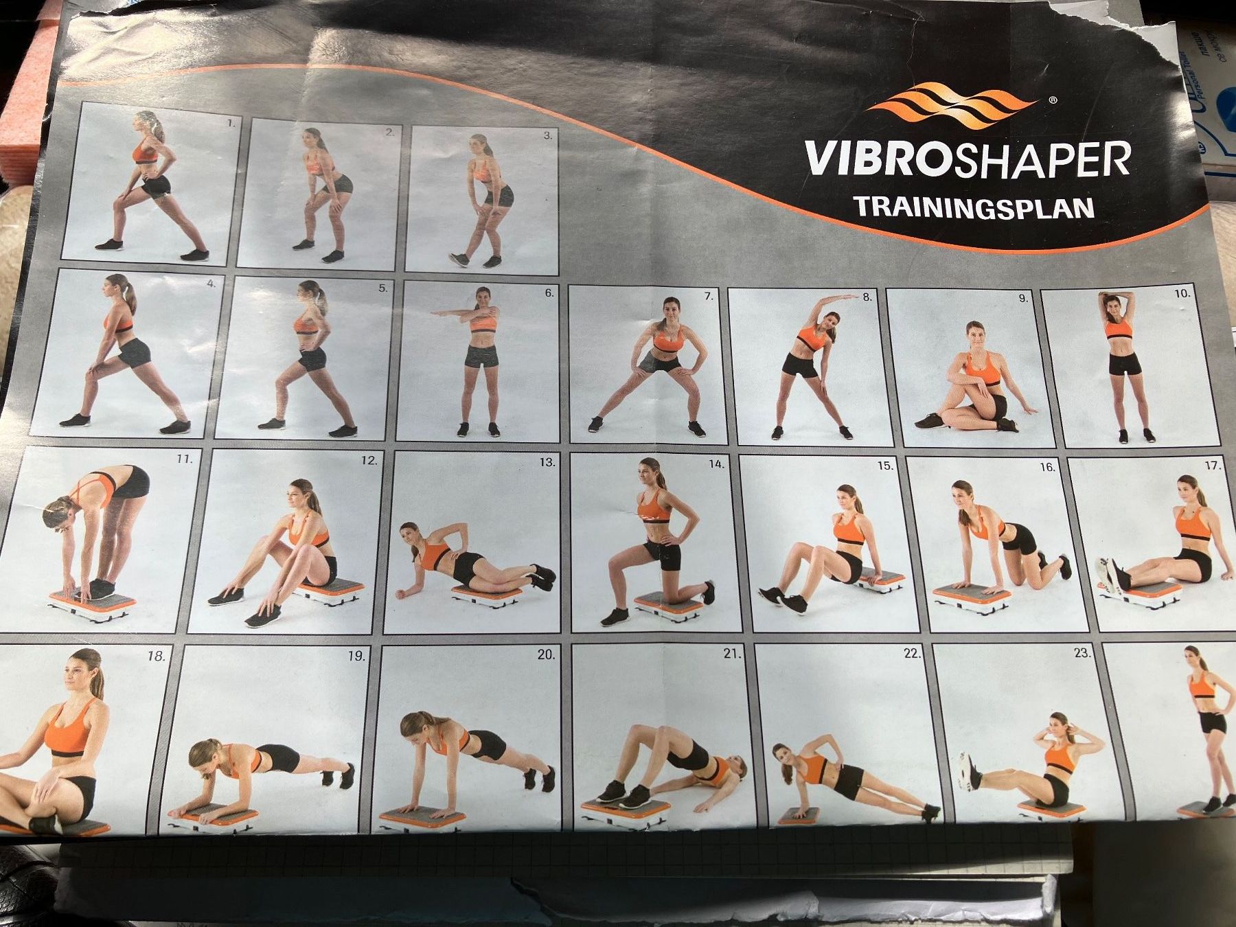 Vibroshaper Hometrainer: VibroShaper inkl. Gebrauchsanleitung – Usato da Baar venduto da Zugi2 4
